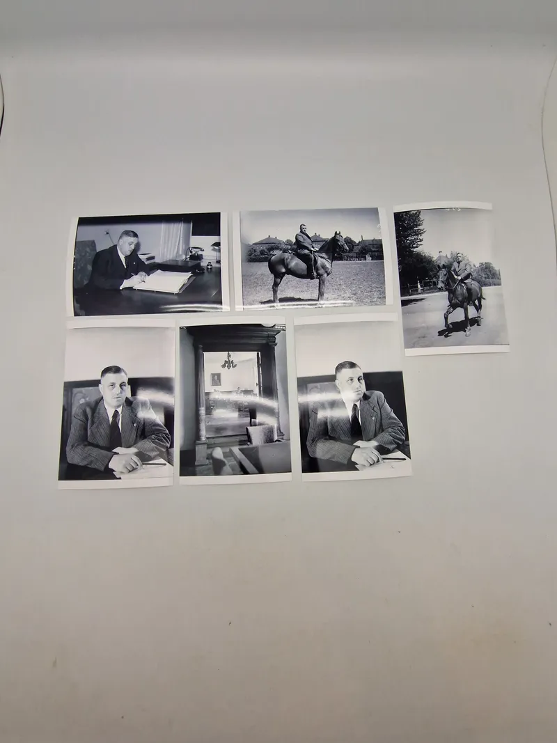 Foto fremkaldt fra de originale Glasnegativer D.N.S.A.P. fotografen Lundstrøm: Fritz Clausen