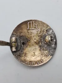 Originalt Der Stahlhelm 1925 medlems badge