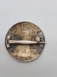 Originalt Der Stahlhelm 1925 medlems badge