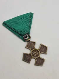 Originalt WW1 Romanian Commemorative Cross 1916-1918