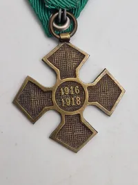 Originalt WW1 Romanian Commemorative Cross 1916-1918