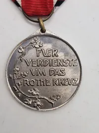 Original Tysk WW1 røde kors medalje