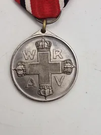 Original Tysk WW1 røde kors medalje