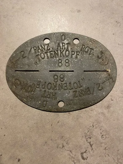 2. Panzer Artilleri Regiment 3 “Totenkopf” - Originalt/jordfund???