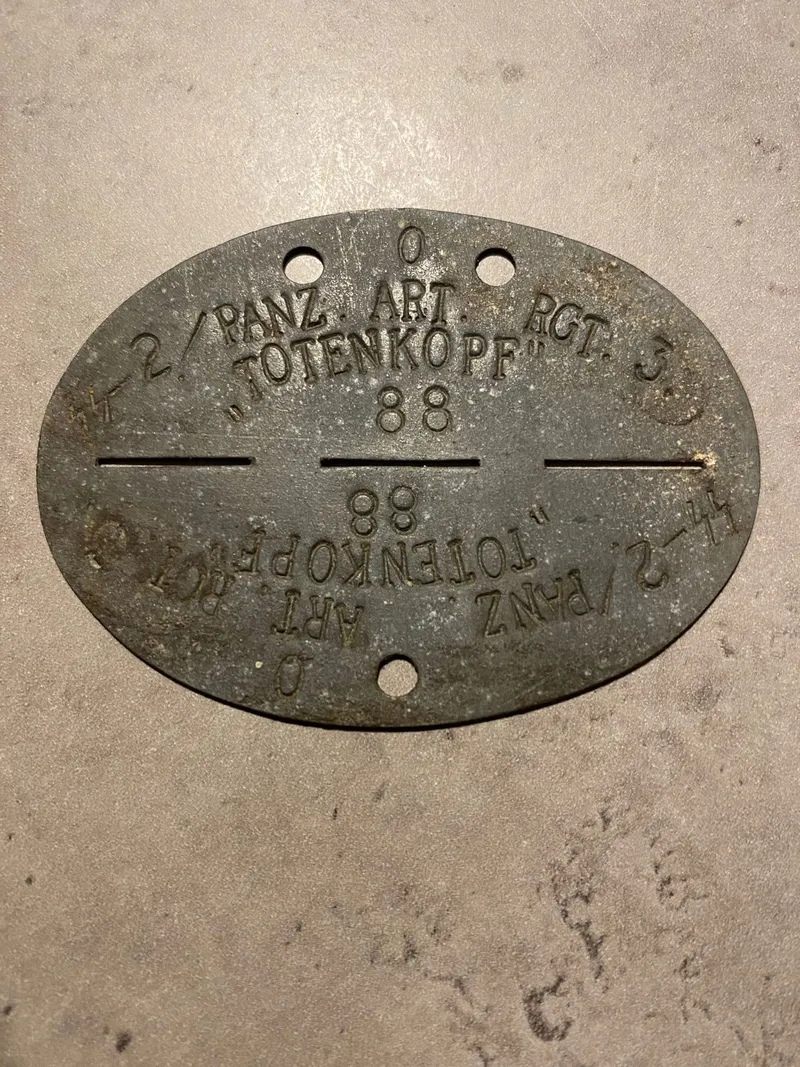2. Panzer Artilleri Regiment 3 “Totenkopf” - Originalt/jordfund???