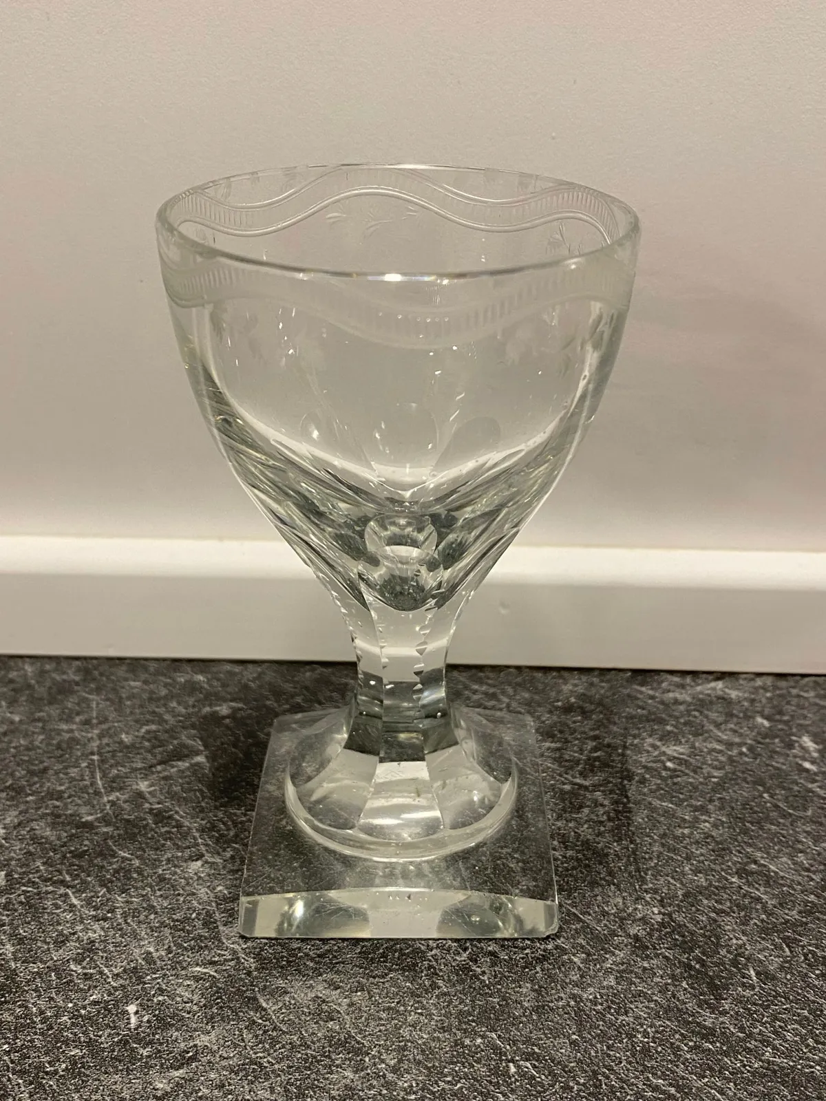 Originalt svensk glas - ca år 1820