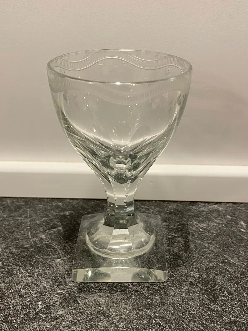 Originalt svensk glas - ca år 1820