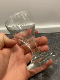 Originalt svensk glas - ca år 1820
