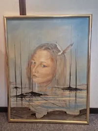 Maleri havets moder, ukendt kunstner