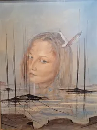 Maleri havets moder, ukendt kunstner