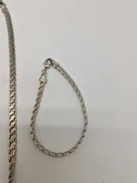 Halskæde og armbånd - 925 sterlingsølv