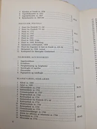 Th Møllers gamle danske militær våben