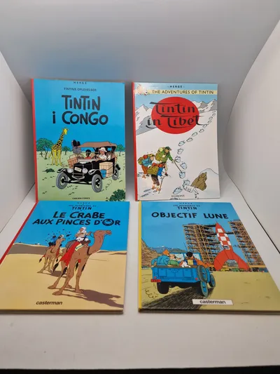 Diverse Tintin bøger