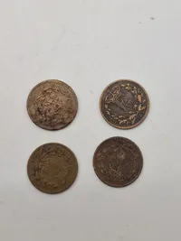 Lot originale danske skillingsmønter