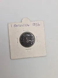 Lot originale danske skillingsmønter