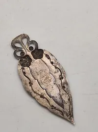 Originalt Georg Jensen bogmærke af sølv (830) defekt