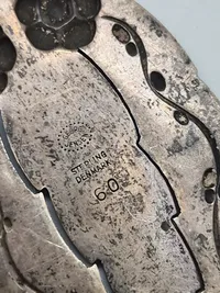 Originalt Georg Jensen bogmærke af sølv (830) defekt