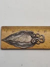Originalt Georg Jensen bogmærke af sølv (830) defekt