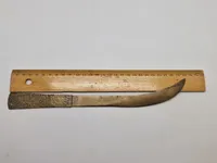 Original brevåbner lavet af granat førringsbånd (tysk ww1 trenchart)