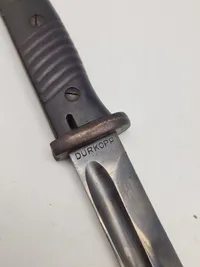 Original tysk K98 bajonet (DURKOPP) usleben