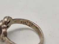 Sjælden original børnering fra 1920’erne (830 sølv)