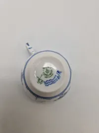 Original muselmalet kop med underkop - Royal Copenhagen