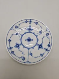 Original muselmalet kop med underkop - Royal Copenhagen