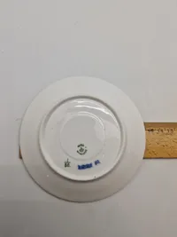 Original muselmalet kop med underkop - Royal Copenhagen