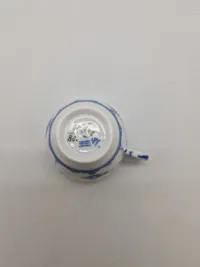 Original muselmalet kop med underkop - Royal Copenhagen