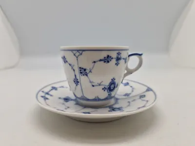Original muselmalet kop med underkop - Royal Copenhagen