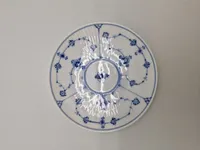 Original muselmalet kop med underkop - Royal Copenhagen