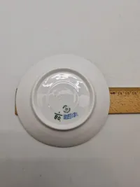 Original muselmalet kop med underkop - Royal Copenhagen