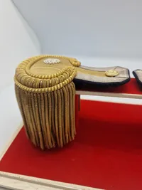 Originale Krigsmarine Epaulets for Korvetten Kapitän (ing) Stativ medfølger ikke