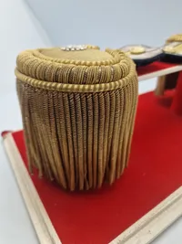 Originale Krigsmarine Epaulets for Korvetten Kapitän (ing) Stativ medfølger ikke