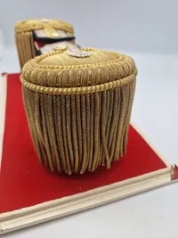 Originale Krigsmarine Epaulets for Korvetten Kapitän (ing) Stativ medfølger ikke