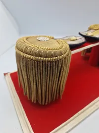 Originale Krigsmarine Epaulets for Korvetten Kapitän (ing) Stativ medfølger ikke