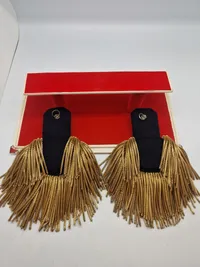 Originale Krigsmarine Epaulets for Korvetten Kapitän (ing) Stativ medfølger ikke