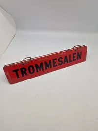 Samling originale sporvognsskilte, Københavns området