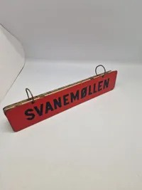 Samling originale sporvognsskilte, Københavns området