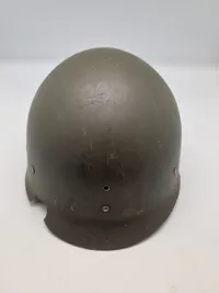 Original amerikansk M/1 inderhjelm fra ww2, med samtidig reparation