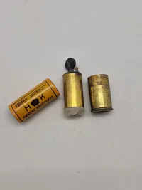 Gul HK patron lavet som lighter