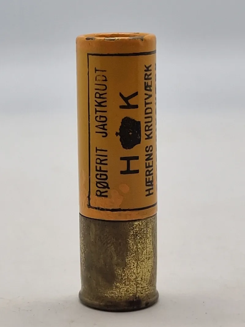 Gul HK patron lavet som lighter