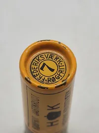 Gul HK patron lavet som lighter