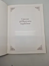 Husqarna Kulvapen 1870-1970 og Haglbosser