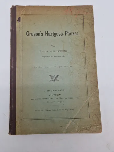 Gruson’s Hartguss-Panzer (1887)