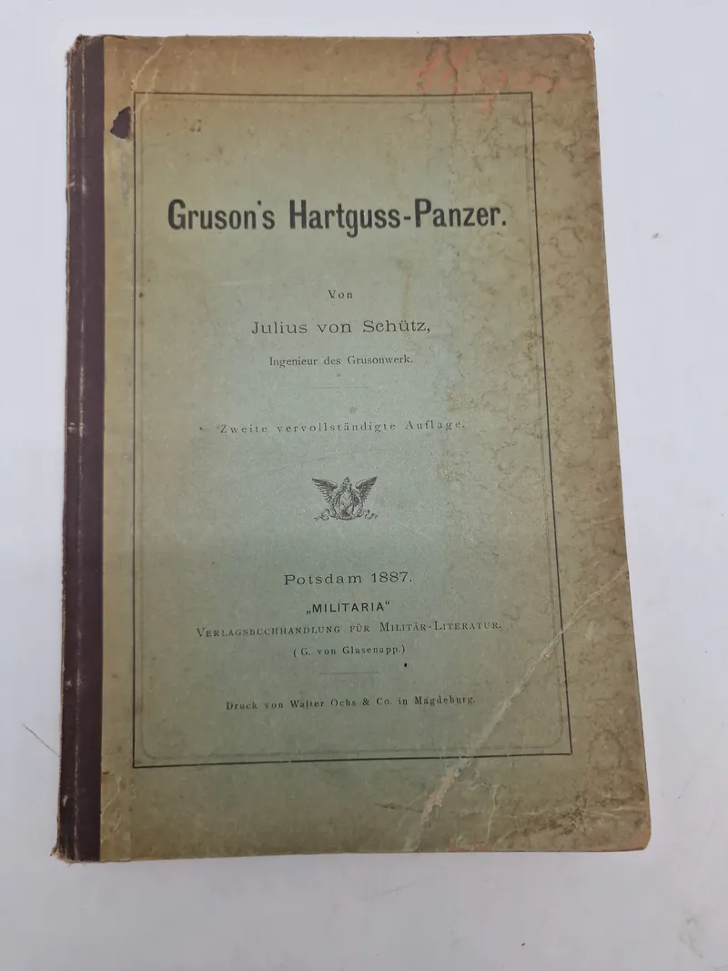 Gruson’s Hartguss-Panzer (1887)