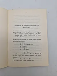 Beskrivelse af omdrejningspistol model 1865