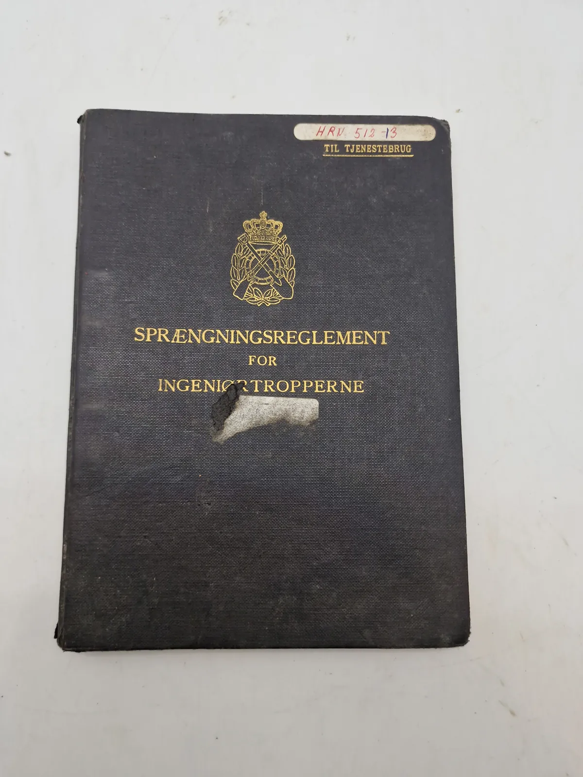 Sprængningsreglement for ingeniørtropperne