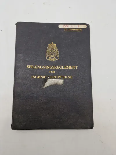 Sprængningsreglement for ingeniørtropperne