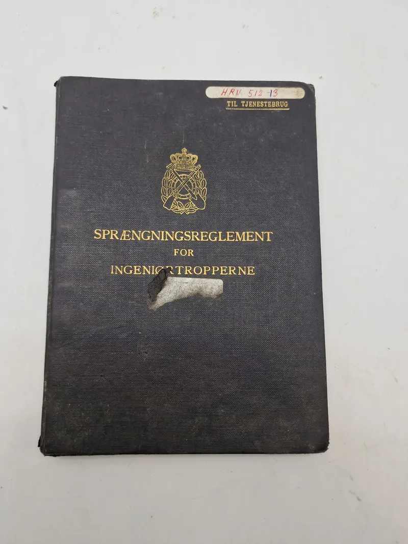 Sprængningsreglement for ingeniørtropperne